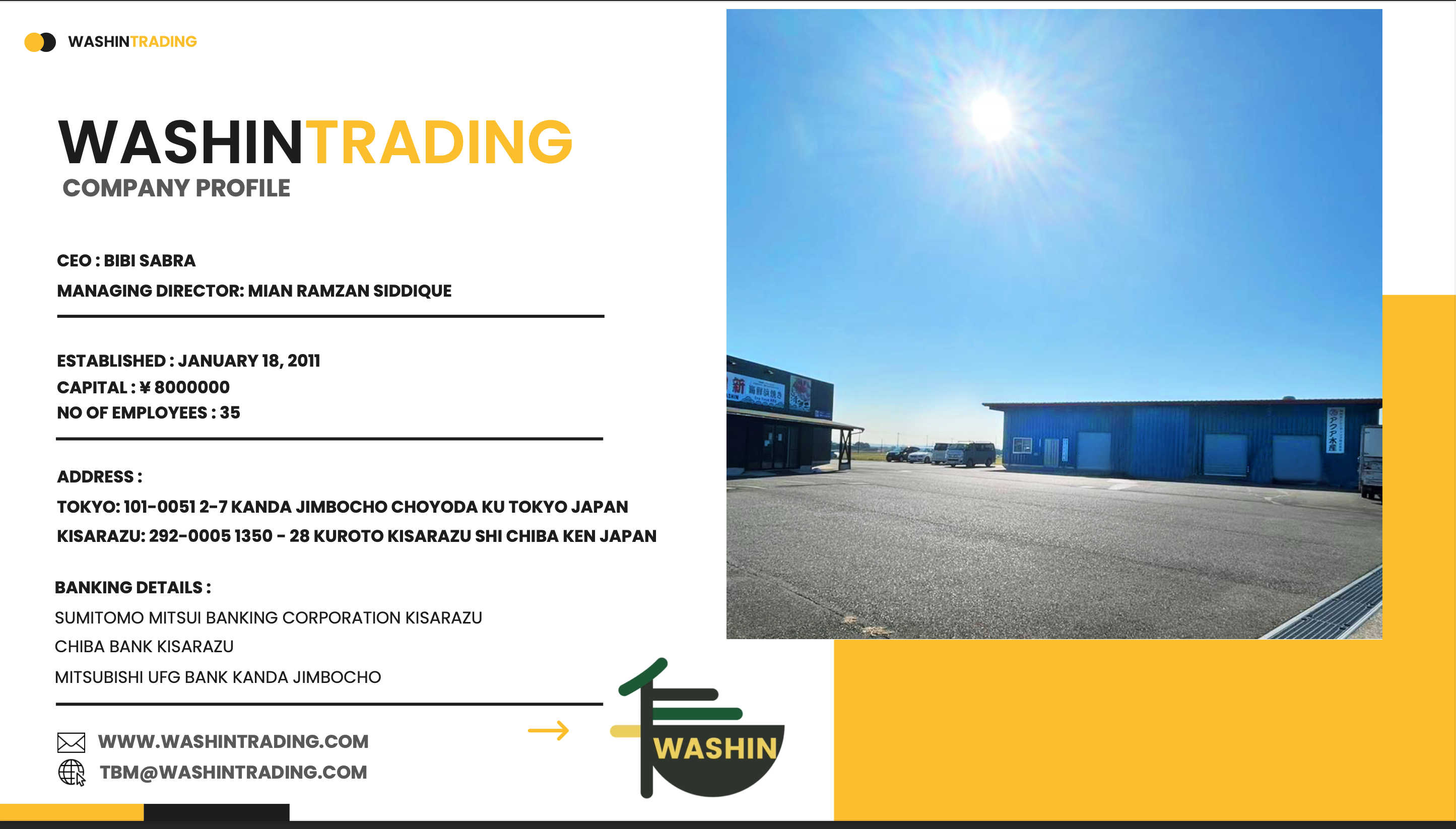 washin trading company profile page 2